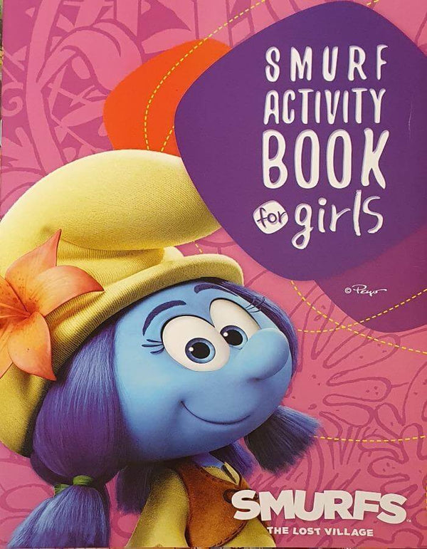 smurf activity book for girls - ArabiskaBazar - أرابيسكابازار